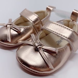 Baby Rose Gold Shoes size 1